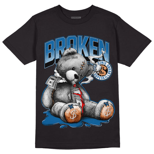 Jordan 3 Retro Wizards DopeSkill T-Shirt Sick Bear Graphic Streetwear - Black