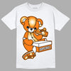 Wmns Dunk Low 'Magma Orange DopeSkill T-Shirt Sneakerhead BEAR Graphic Streetwear - White