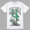Jordan 3 WMNS “Lucky Green” DopeSkill T-Shirt Stay High Graphic Streetwear - White
