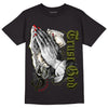 Travis Scott x Jordan 1 Low OG “Olive” DopeSkill T-Shirt Trust God Graphic Streetwear - Black