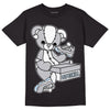 Jordan 11 Retro Low Cement Grey DopeSkill T-Shirt Sneakerhead BEAR Graphic Streetwear - Black