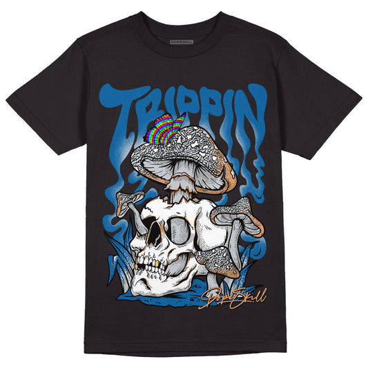 Jordan 3 Retro Wizards DopeSkill T-Shirt Trippin Graphic Streetwear - Black