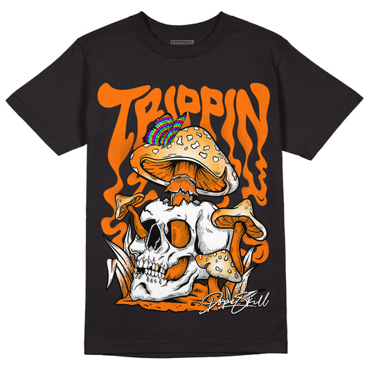 Wmns Dunk Low 'Magma Orange DopeSkill T-Shirt Trippin Graphic Streetwear - Black