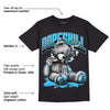University Blue 13s DopeSkill T-Shirt Sick Bear Graphic