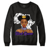 Jordan 3 Dark Iris DopeSkill Sweatshirt Black Queen Graphic - Black