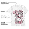 Question Mid Pink Toe DopeSkill T-Shirt Love Sick Graphic