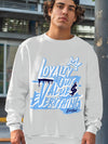 AJ 6 University Blue DopeSkill Sweatshirt LOVE Graphic