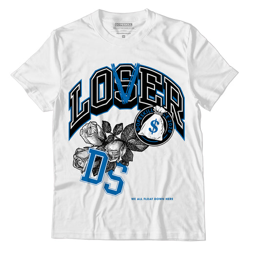 AJ 1 Dark Marina Blue DopeSkill T-Shirt Loser Lover Graphic