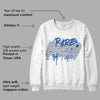 True Blue 1s DopeSkill Sweatshirt Rare Breed Graphic