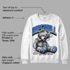 True Blue 1s DopeSkill Sweatshirt Sick Bear Graphic