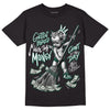 Lottery Pack Malachite Green Dunk Low DopeSkill T-Shirt Gettin Bored With This Money Graphic - Black