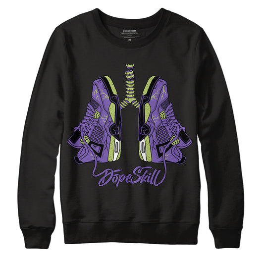 Canyon Purple 4s DopeSkill Sweatshirt Breathe Graphic - Black 