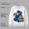 Dunk Blue Jay and University Gold DopeSkill Sweatshirt Bear Steals Sneaker Graphic