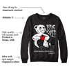 Dunk Low Panda White Black DopeSkill Sweatshirt Love Kills Graphic