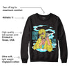 Aqua 5s DopeSkill Sweatshirt Money Is The Motive Graphic