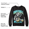 Aqua 5s DopeSkill Sweatshirt Sick Bear Graphic