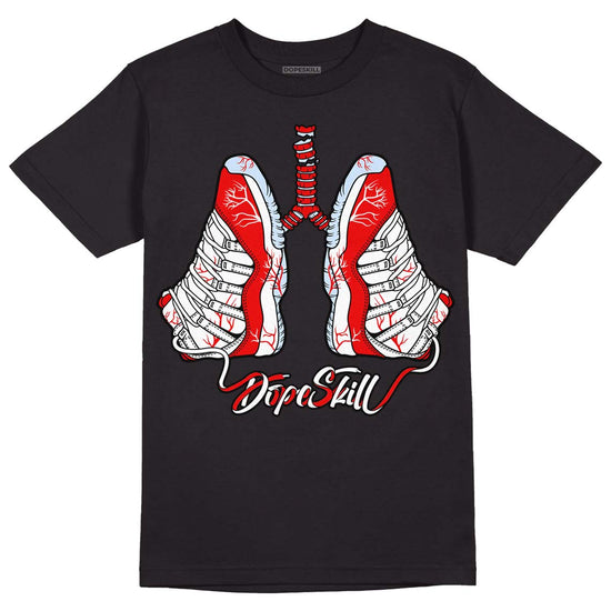 Cherry 11s DopeSkill T-Shirt Breathe Graphic - Black