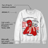 Gym Red 9s DopeSkill Sweatshirt Money Is The Motive Graphic