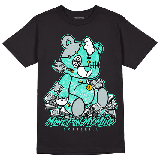 New Emerald 1s DopeSkill T-Shirt MOMM Bear Graphic - Black