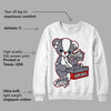 Fire Red 9s DopeSkill Sweatshirt Sneakerhead BEAR Graphic