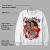 Gym Red 12s DopeSkill Sweatshirt Queen Of Hustle Graphic