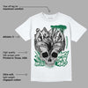 Gorge Green 1s DopeSkill T-Shirt MOMM Skull Graphic