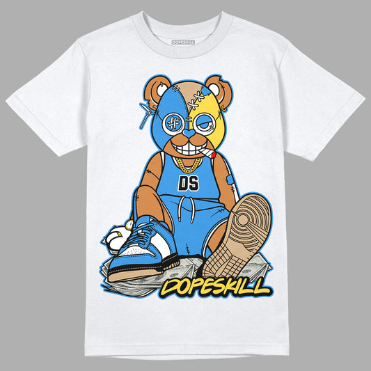 SB Dunk Low Homer DopeSkill T-Shirt Greatest Graphic - White