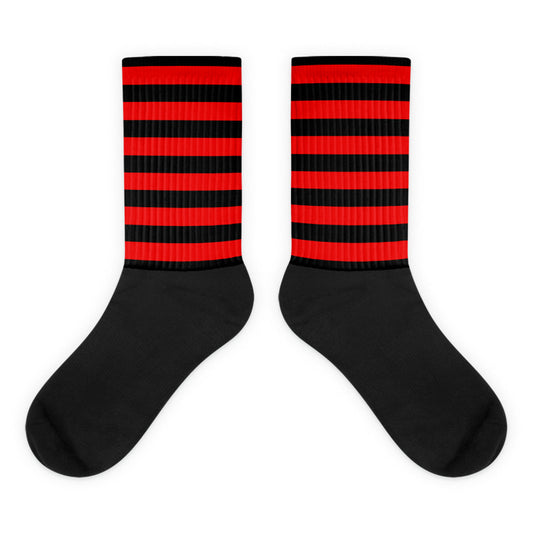 HS Sublimated Socks Match AJ 9 Chile Red