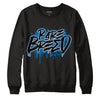 AJ 1 Dark Marina Blue DopeSkill Sweatshirt Rare Breed Graphic