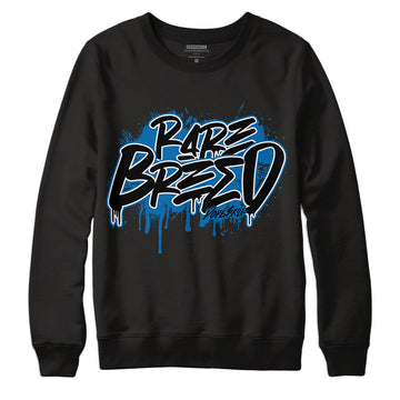 AJ 1 Dark Marina Blue DopeSkill Sweatshirt Rare Breed Graphic