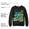 Aqua 5s DopeSkill Sweatshirt LOVE Graphic