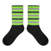 HS Sublimated Socks Match Jordan 5 Green Bean