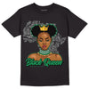 Jordan 3 WMNS “Lucky Green” DopeSkill T-Shirt Black Queen Graphic Streetwear - Black