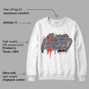 Fire Red 9s DopeSkill Sweatshirt Rare Breed Graphic