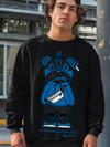 AJ 1 Dark Marina Blue DopeSkill Sweatshirt Sneaker Bear Graphic