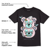 AJ 5 Easter DopeSkill T-Shirt New Double Bear Graphic