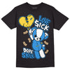 SB Dunk Low Homer DopeSkill T-Shirt Love Sick Graphic - Black