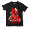 AJ 9 Chile Red DopeSkill T-Shirt MOMM Bear Graphic