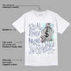 AJ 5 Easter DopeSkill T-Shirt Real Ones Move In Silence Graphic