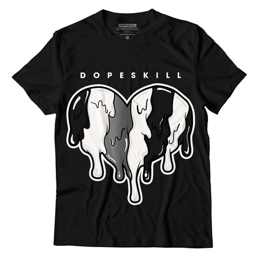 AJ 12 Playoffs DopeSkill T-Shirt Slime Drip Heart Graphic