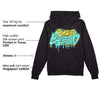 Aqua 5s DopeSkill Hoodie Sweatshirt Rare Breed Graphic