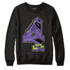 Canyon Purple 4s DopeSkill Sweatshirt No.4 Graphicv - Black 