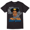 Jordan 3 Retro Wizards DopeSkill T-Shirt Black Queen Graphic Streetwear - Black