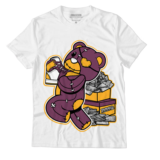 AJ 1 Retro High OG Brotherhood DopeSkill T-Shirt Bear Steals Sneaker Graphic