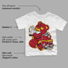 Cardinal 7s DopeSkill Toddler Kids T-shirt Bear Steals Sneaker Graphic