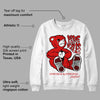 Gym Red 12s DopeSkill Sweatshirt Love Kills Graphic