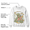 AJ 5 Jade Horizon DopeSkill Sweatshirt Money Is The Motive Graphic