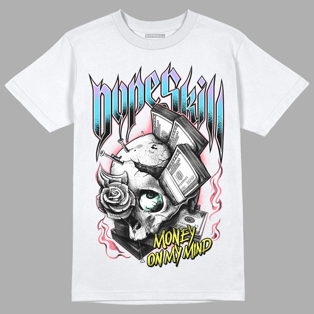 Candy Easter Dunk Low DopeSkill T-Shirt DopeSkill Evolution Graphic - White 