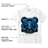 AJ 1 Dark Marina Blue DopeSkill T-Shirt Robo Bear Graphic