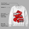 Cherry 11s DopeSkill Sweatshirt Bear Steals Sneaker Graphic